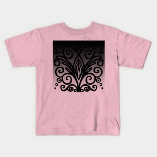 Pattern black and white Kids T-Shirt